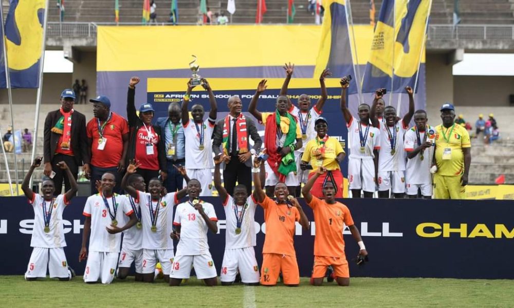 CAF-School Championship: the first edition won by Guinea