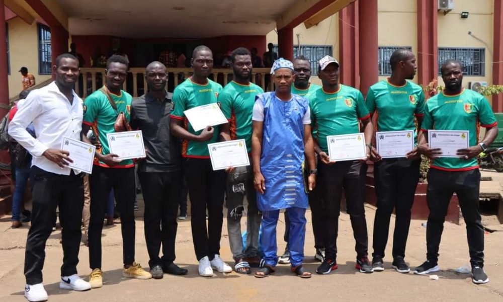 License D CAF: 57 Guinean coaches graduated thanks to the Matoto football district