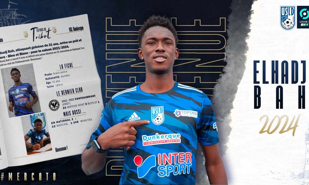 Transfert: Elhadj Abdourahamane Bah signe D2 française