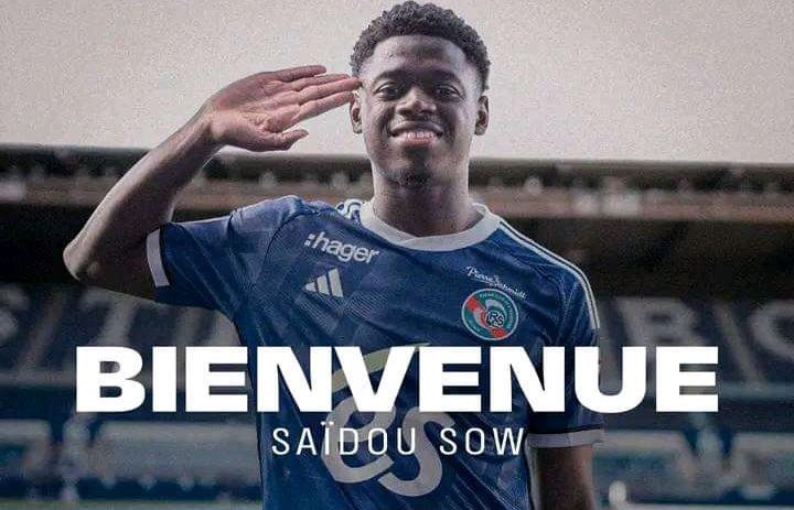 Transfer: official, Saidou Sow signs 5 years in Strasbourg