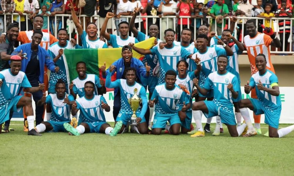 End of the West Africa Champion’s Cup: Coton FC of Benin crowned champion.