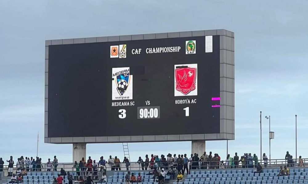 CAF Champions League: 10 against 11, Horoya loses in Ghana to Medeama