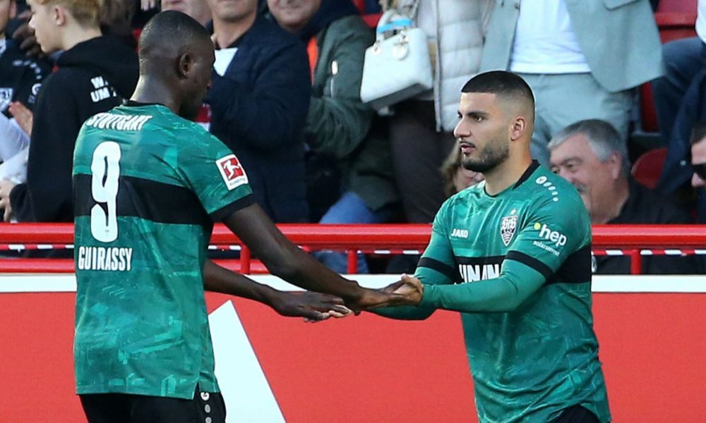 Stuttgart: Serhou Guirassy scores his 14th goal but leaves due to injury