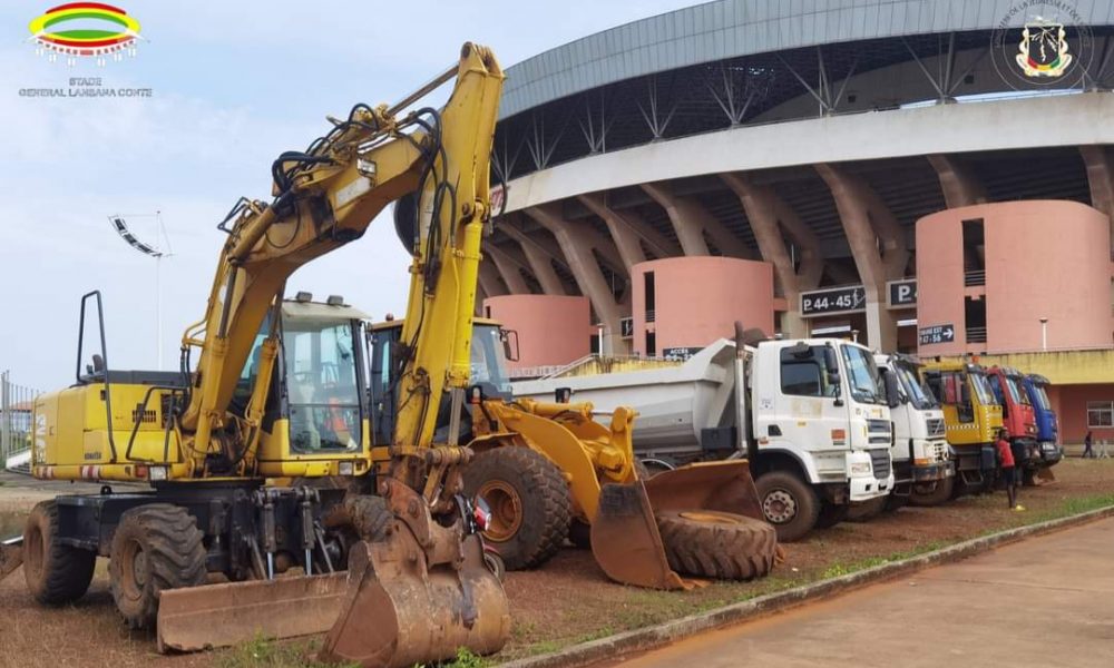 General Lansana Conté Stadium: effective start of renovation work