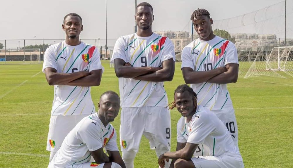 CAN 2023: Guinea presents its home and away jerseys