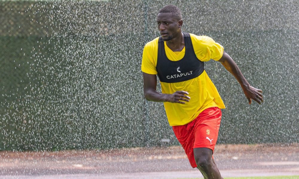 Good news: Sehrou Guirassy has returned to training