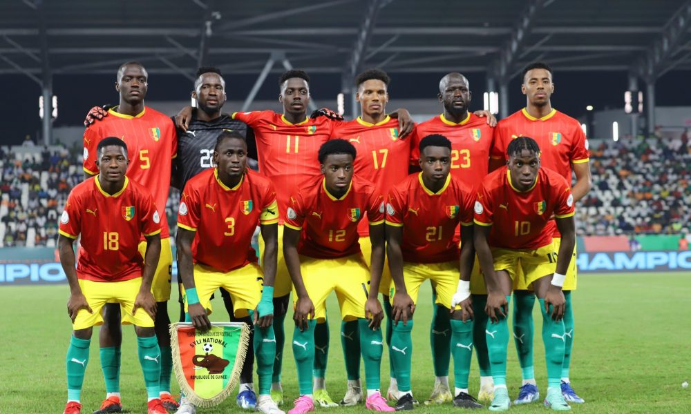 FIFA ranking, Guinea 76th with 4 places gained